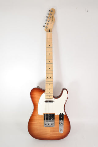 Used Fender Player Telecaster Plus Top with Hardshell Case - Sienna Sunburst