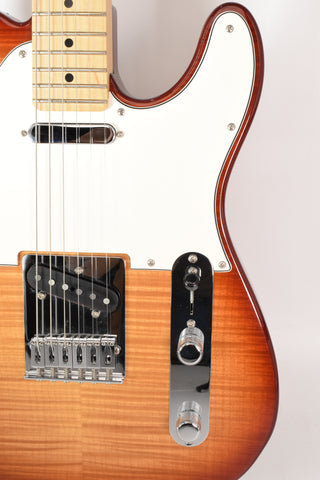 Used Fender Player Telecaster Plus Top with Hardshell Case - Sienna Sunburst