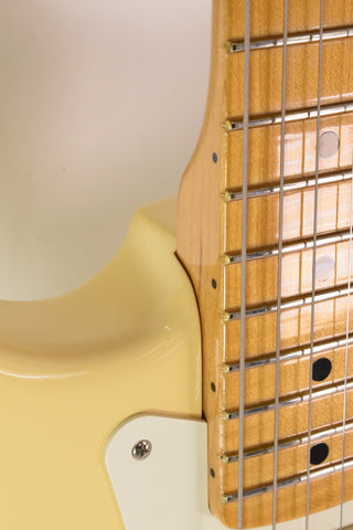 Used Fender Eric Johnson Thinline Stratocaster with Maple Fretboard - Vintage Blonde