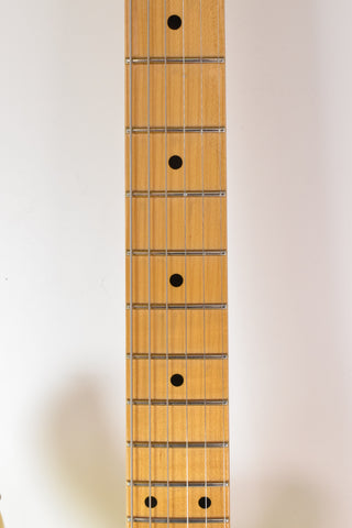 Used Fender Eric Johnson Thinline Stratocaster with Maple Fretboard - Vintage Blonde