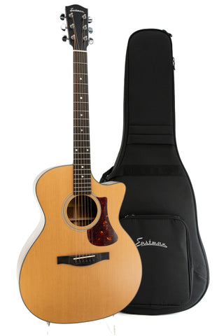 Eastman AC222CE Grand Auditorium Acoustic-Electric Guitar - Natural