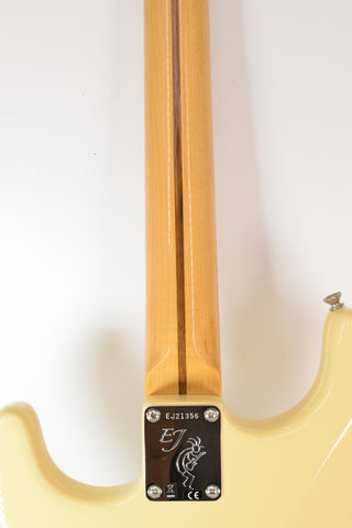 Used Fender Eric Johnson Thinline Stratocaster with Maple Fretboard - Vintage Blonde