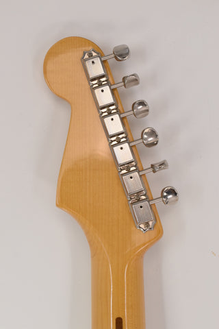 Used Fender Eric Johnson Thinline Stratocaster with Maple Fretboard - Vintage Blonde