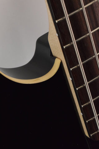 Used Fender Aerodyne Jazz Bass with Hardshell Case - Black