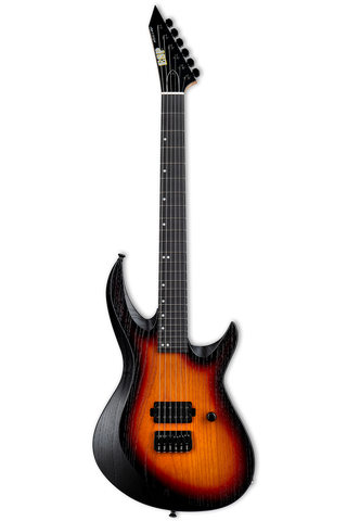 ESP USA HDX-I - 3-Tone Sunburst Open Grain Strain