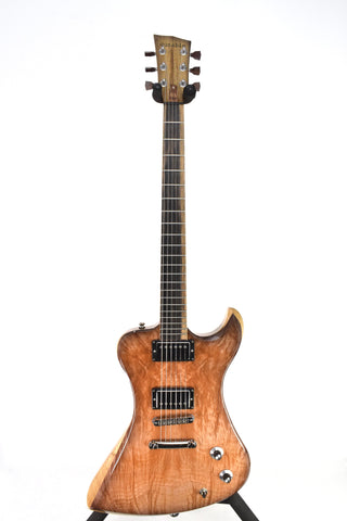 Used Dunable USA R2 Special Stash Black Limba Body and Burl Maple Top
