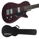 Gretsch G2220 Electromatic Junior Jet Bass - Walnut Stain with Gretsch Tweed Case