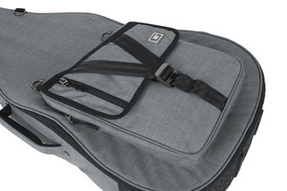 Gator Transit Series Acoustic Guitar Gig Bag - Light Grey
