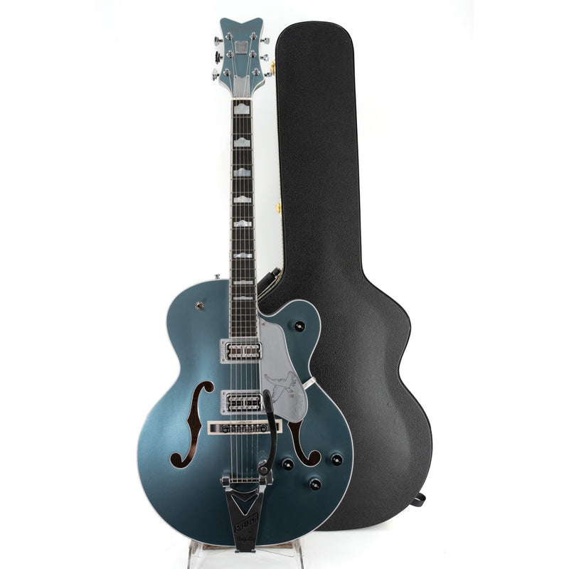 Gretsch G6136T-140 Limited Edition 140th Double Platinum Falcon - Two Tone Stone Platinum/Pure Platinum - Ser. JT23010390 - Used