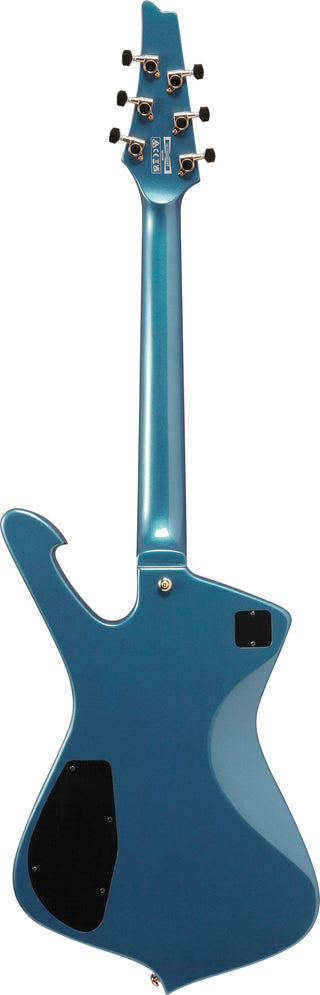 Ibanez Iceman IC420 6-String Electric Guitar - Antique Blue Metallic
