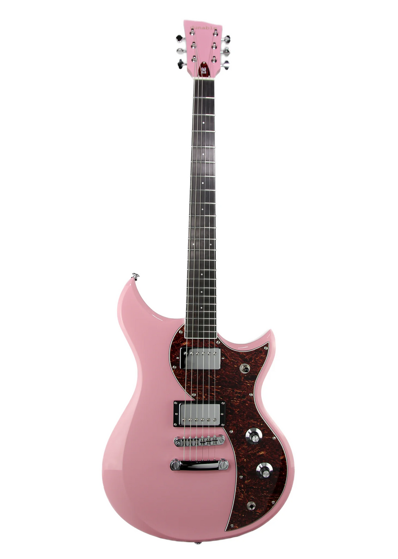 Dunable Cyclops DE V2 Shell Pink with Tortoise Shell Pickguard