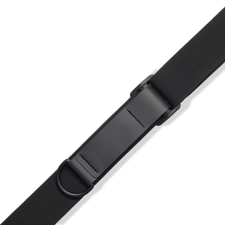 Levy's 3" Right Height Line RipChord Guitar Strap - Black