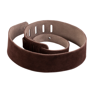 Levy's 2.5" Suede Guitar Strap - Brown