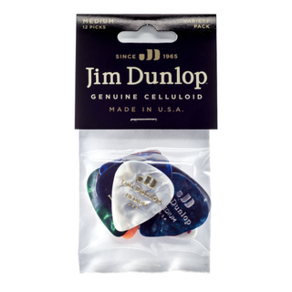 Dunlop PVP106 Celluloid Medium Variety Pack 12pk
