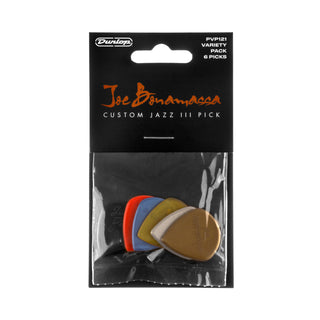 Dunlop PVP121 Bonamassa Variety Pick Pack (6-Pack)