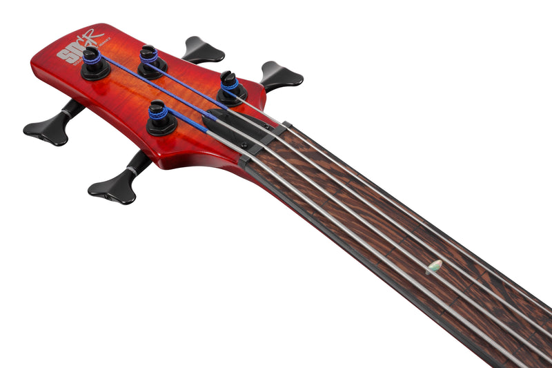 Ibanez Bass Workshop SRD900F 4-String Fretless Electric Bass - Brown Topaz Burst Low Gloss