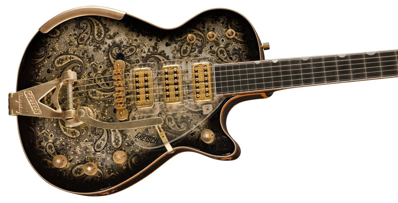 Gretsch Custom Shop G6134-59 Black Paisley Penguin - Heavy Relic - Masterbuilt by Gonzalo Madrigal