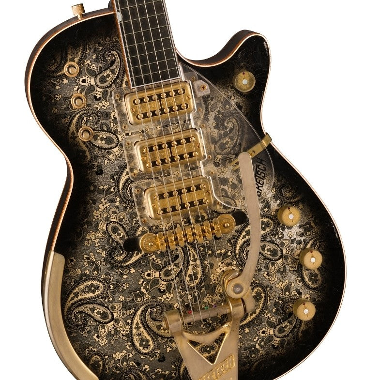 Gretsch Custom Shop G6134-59 Black Paisley Penguin - Heavy Relic - Masterbuilt by Gonzalo Madrigal