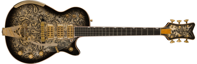 Gretsch Custom Shop G6134-59 Black Paisley Penguin - Heavy Relic - Masterbuilt by Gonzalo Madrigal