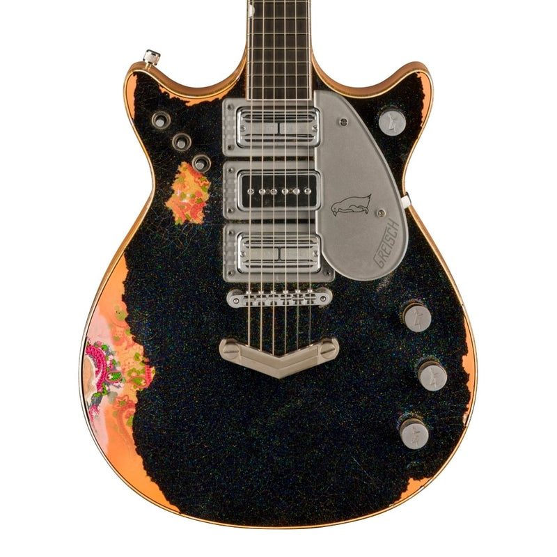 Gretsch Custom Shop G6134-62 Penguin Heavy Relic - Holoflake Paisley - PREORDER