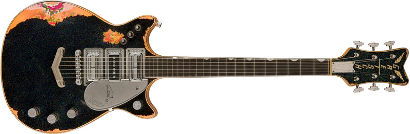 Gretsch Custom Shop G6134-62 Penguin Heavy Relic - Holoflake Paisley - PREORDER