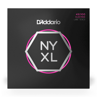 D'Addario NYXL Long Scale Bass Strings - Regular Light 45-100