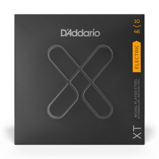 D'Addario XT Nickel Coated Electric Guitar Strings - Regular Light 10-46