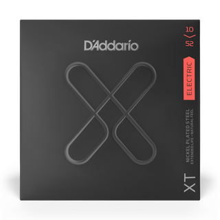 D'Addario XT Nickel Coated Electric Guitar Strings - Light Top / Heavy Bottom 10-52