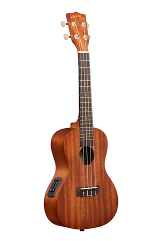 Kala Makala Series Classic Concert Acoustic-Electric Ukulele - Satin Mahogany