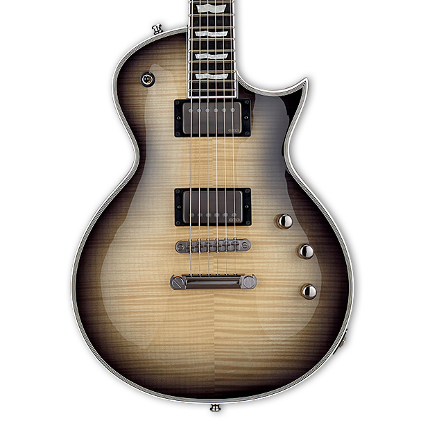 ESP E-II Eclipse Full Thickness - Black Natural Burst