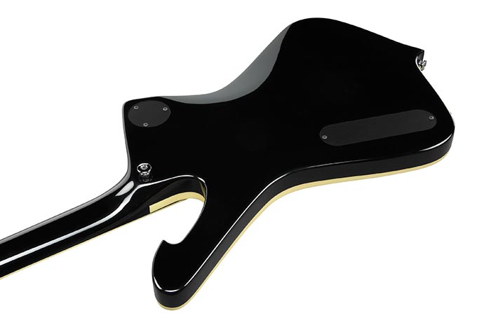 Ibanez PS3CM Paul Stanley Signature - Black Cracked Mirror