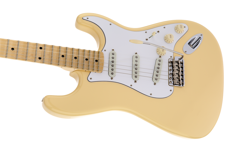 Fender Yngwie Malmsteen Stratocaster - Scalloped Maple Fingerboard - Vintage White