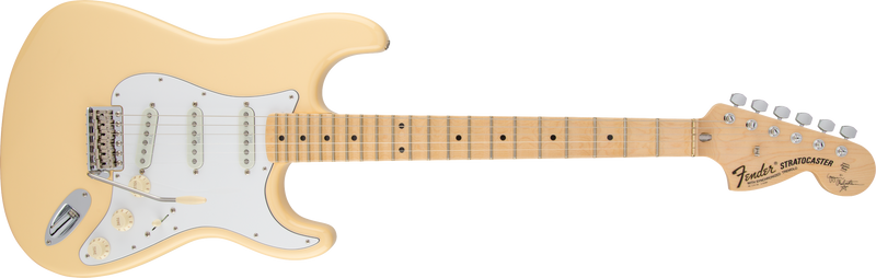 Fender Yngwie Malmsteen Stratocaster - Scalloped Maple Fingerboard - Vintage White
