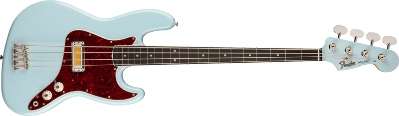 Fender Gold Foil Jazz Bass - Sonic Blue - Used