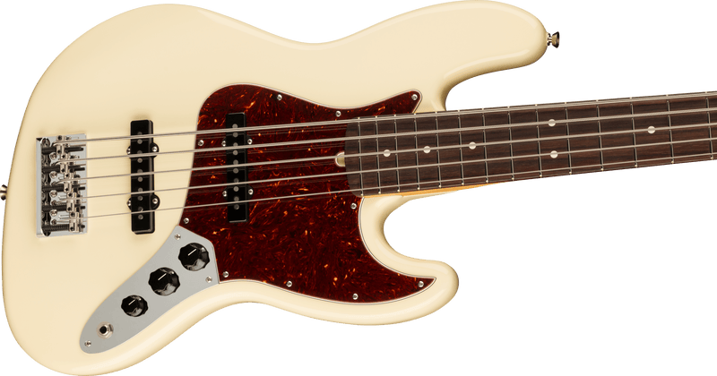 Fender American Professional II Jazz Bass V - Olympic White - Used