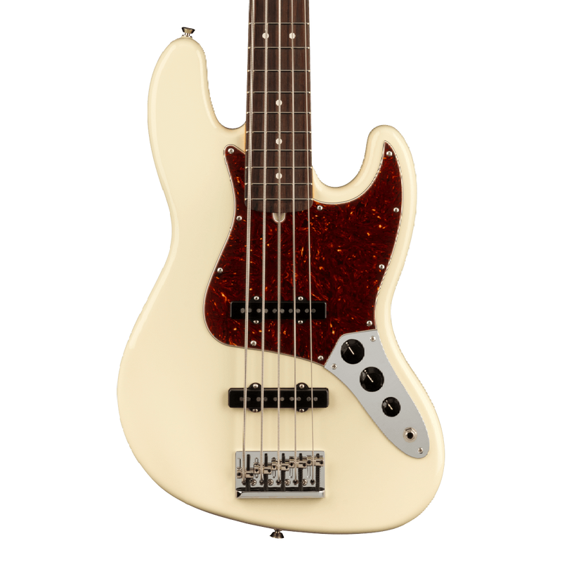 Fender American Professional II Jazz Bass V - Olympic White - Used