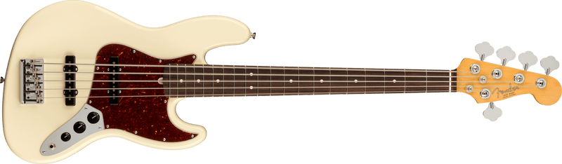 Fender American Professional II Jazz Bass V - Olympic White - Used