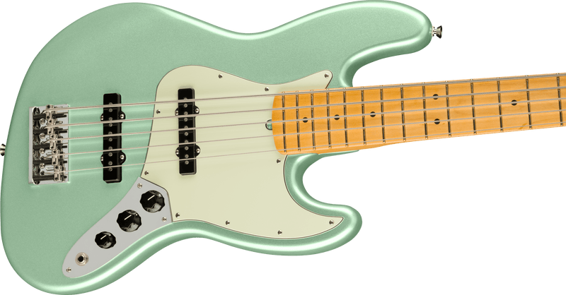 Fender American Professional II Jazz Bass V - Mystic Surf Green