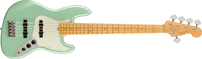 Fender American Professional II Jazz Bass V - Mystic Surf Green