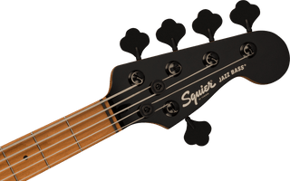 Squier Contemporary Active Jazz Bass HH V - Roasted Maple Fingerboard - Gunmetal Metallic