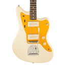 Squier J Mascis Jazzmaster - Gold Anodized Pickguard - Vintage White