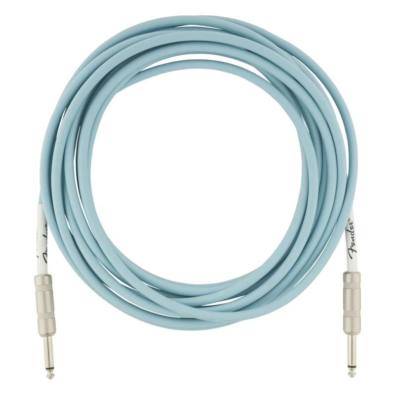 Fender Original Series Instrument Cable 18.6' - Daphne Blue