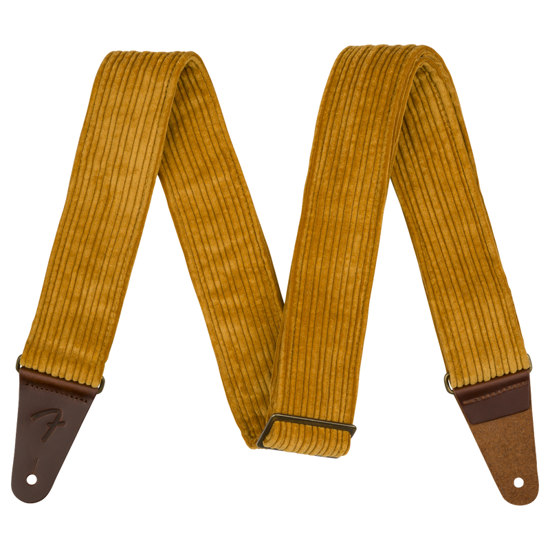 Fender Corduroy Strap 2" - Blaze Gold