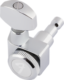 Fender Locking Stratocaster/Telecaster Staggered Tuning Machines (6) - Polished Chrome