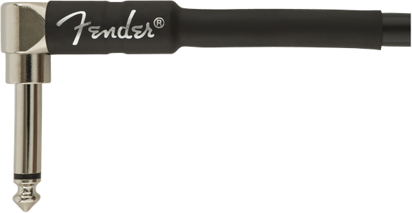 Fender Professional Series Instrument Cable Straight-Angle 10' - Black