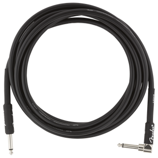 Fender Professional Series Instrument Cable Straight-Angle 10' - Black