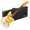 Squier J Mascis Jazzmaster - Gold Anodized Pickguard - Vintage White with Fender Classic Wood Case