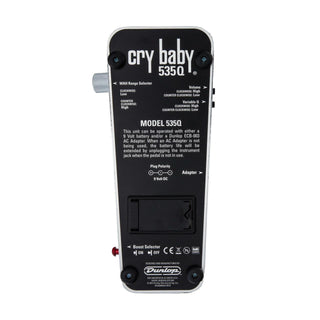 Dunlop 535QC Cry Baby Multi Wah - Chrome - Safe Haven Music