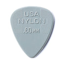 Dunlop 44P060 Nylon Standard Guitar Picks - .60mm Light Grey (12 Pack) - Safe Haven Music