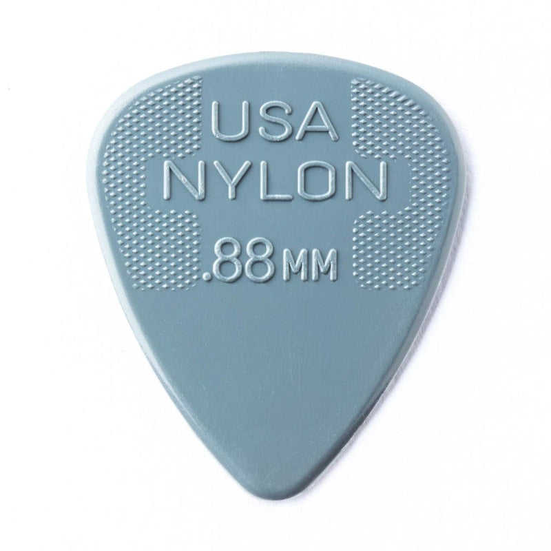 Dunlop 44P088 Nylon Standard Guitar Picks - .88m Dark Grey (12 Pack) - Safe Haven Music